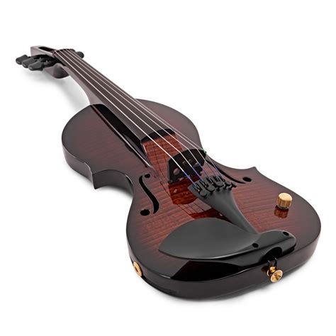 Disc Wood Violins Nashville 5 String Electric Teak Tiger Maple At