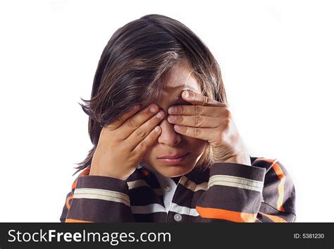 4 Boy Closing His Eyes Free Stock Photos Stockfreeimages