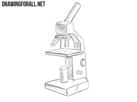 Man was that a mistake. How to Draw a Microscope Easy