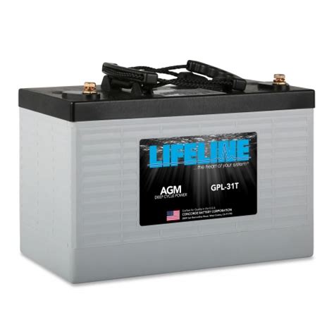 Lifeline 12v 105ah Deep Cycle Agm Battery