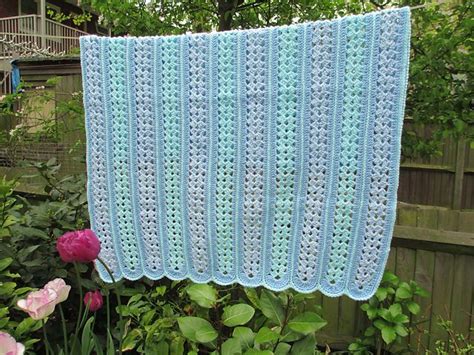 Mile A Minute Baby Afghan Archived Pattern By Caron Design Team