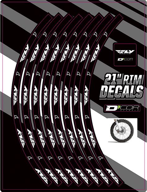 Rim Decals 21 Fly Logo Front 862 9014