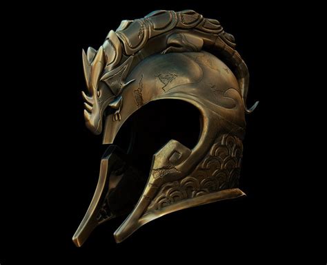 Dragon Helm Of Dor Lomin Radagast The Brown Dragon Historical Armor