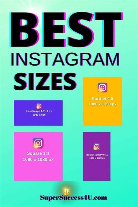 Whats The Best Instagram Image Size 2021 Complete Guide ⋆ Super