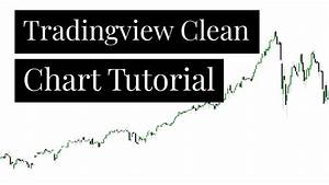 How To Setup Tradingview To Have Clean Simple Charts Youtube