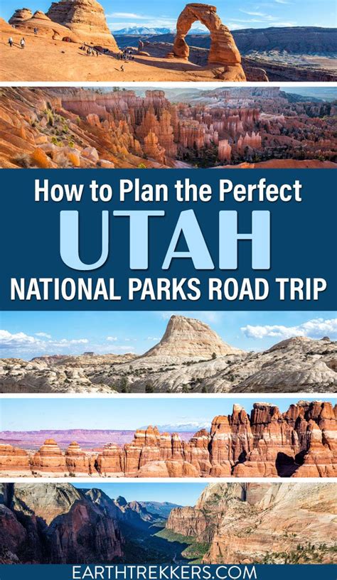 The Ultimate Utah National Parks Road Trip Itinerary Earth Trekkers