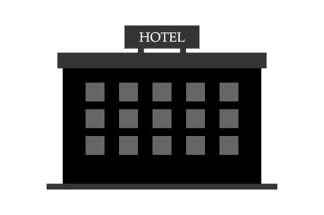 Wide Hotel Icon Graphic By Marcolivolsi2014 · Creative Fabrica