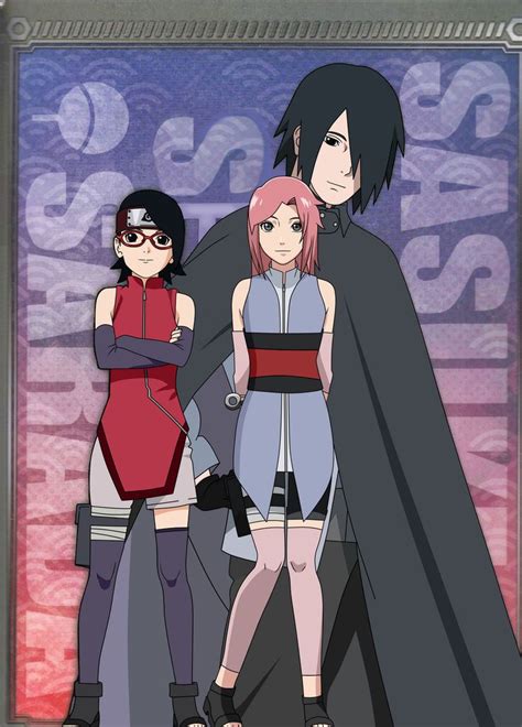 Sasukes Daughters By Shina30 On Deviantart In 2022 Sakura And Sasuke