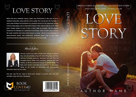 Romance Book Cover Design Love Story