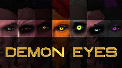 Update Repost Ts4 Solid Eyes Bright Eyes And Demon Eyes