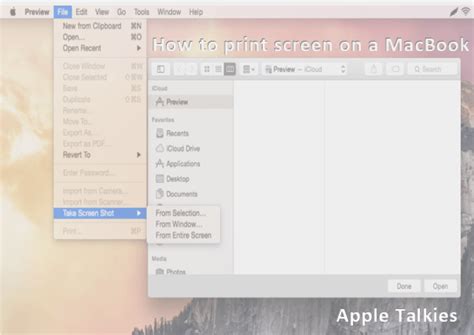 How To Print Screen In Mac Book Klobell