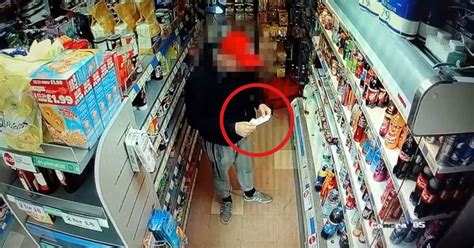 Suspected Shoplifter Caught Carrying A Shopping List As He Stuffs