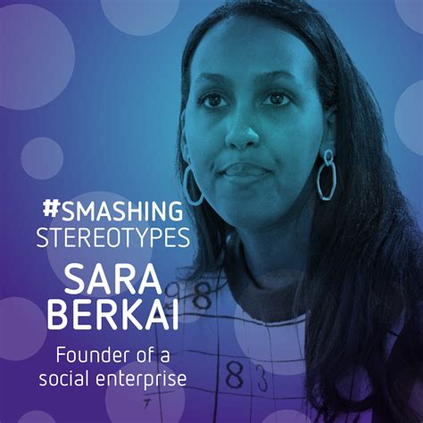 Smashing Stereotypes Sara Berkai British Science Week