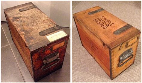 Antique Car Battery Box