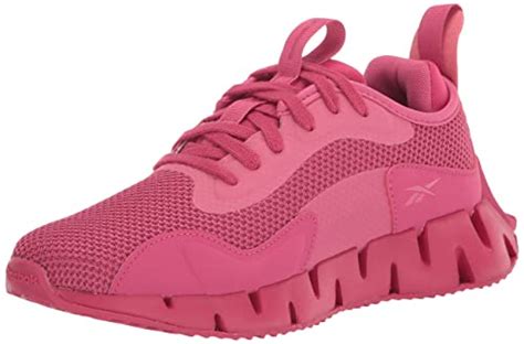 fashion sneakers reebok women s zig dynamica running shoe semi pursuit pink 7