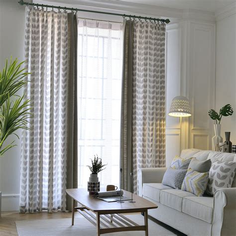 30 Grey Living Room Curtain Ideas Decoomo