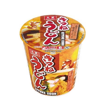Cup Noodles Kitsune Udon Daikoku Foods Meccha Japan