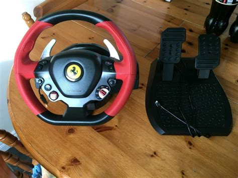 Xbox One Ferrari Steering Wheel And Pedals In Newcastle County Down