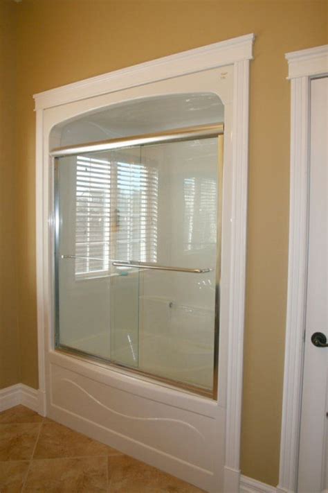 Available in many shapes and styles, our shower kits will provide a unique aesthetic to your bathroom. tub shower enclosures one piece - framed | Bathroom ...