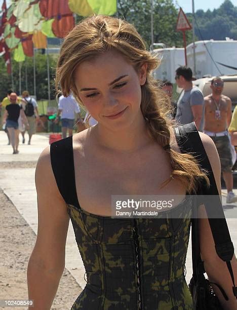 Emma Watson Glastonbury Photos And Premium High Res Pictures Getty Images