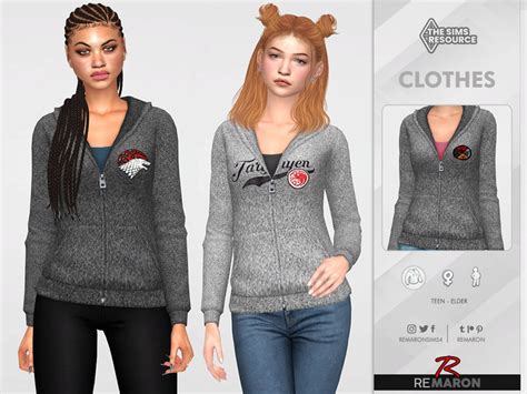 Got Hoodies 01 For Female The Sims 4 Catalog