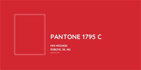 About Pantone 1795 C Color Color Codes Similar Colors And Paints