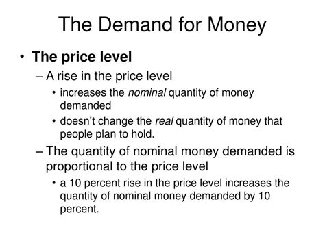 A rise in uncertainty about the future and future opportunities. PPT - MONEY, INTEREST, REAL GDP, AND THE PRICE LEVEL PowerPoint Presentation - ID:352525