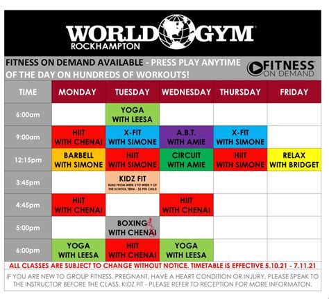 Fitness Gym Membership World Gym Rockhampton