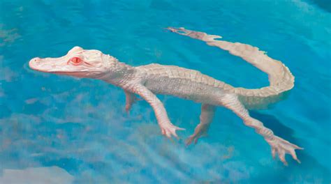 Happenings This Month Rare Albino Alligators Arrive At The Lost
