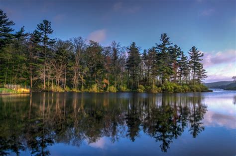 Wallpaper Trees Landscape Forest Lake Nature Reflection Sky