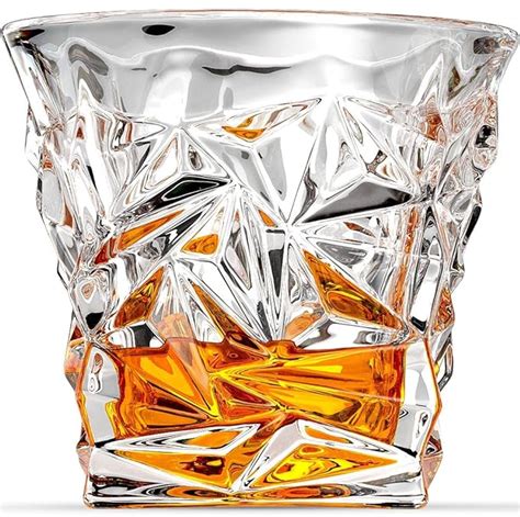 Diamond Cut Whiskey Glasses Scotch Glasses By Ashcroft Glass Set Of 2 By Ashcroft Amazon De