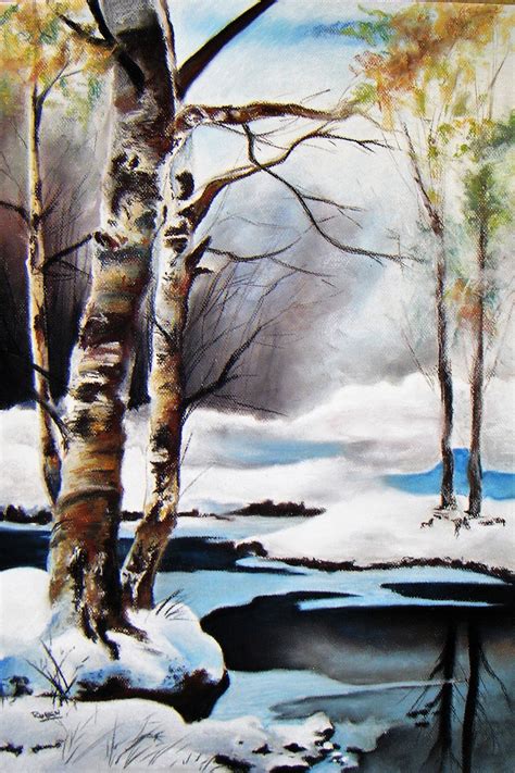 ESTUDIO LUKINI Dibujo Pintura INVIERNO