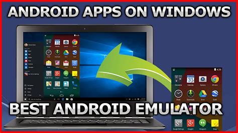How To Run Android Apps On Windows 10 Best Android Emulator 📲 ️💻🖥️ 👍