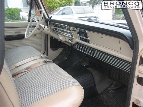 1968 Ford Truck Interior Bronco Graveyard Readers Ride 14030