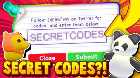 To redeem adopt me codes just locate the twitter icon on the right side of the screen and in the screen that opens enter one of the valid codes, and click on submit to redeem the code. Adopt Me Pet Promo Codes 2020 - Anna Blog