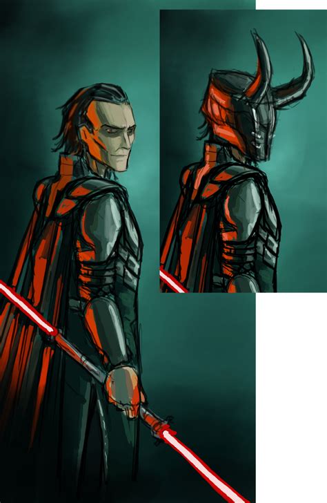 Loki Sith Lord Wip By Andrewkwan On Deviantart