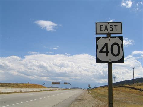 Utah U S Highway 40 Aaroads Shield Gallery