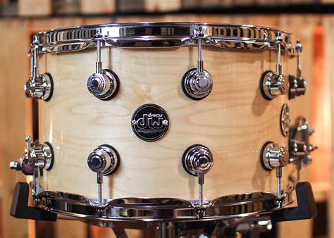Dw Performance Natural Lacquer Snare Drum 8x14 Reverb