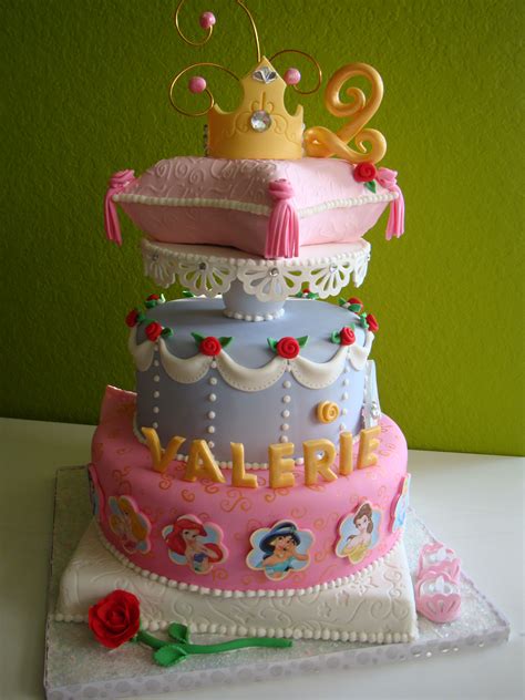 Disney Princesses Cake Disney Princess Cake Princess Birthday Cake