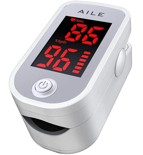 2022 Aile Pulse Oximeter Oxygen Monitor Finger Adults Accurate Fast