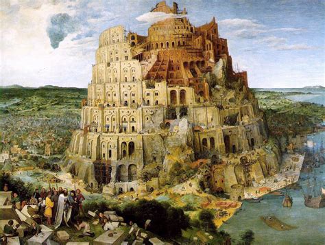 Enjoy Some Damn Fine Art Pieter Bruegel The Elder Tower Of Babel