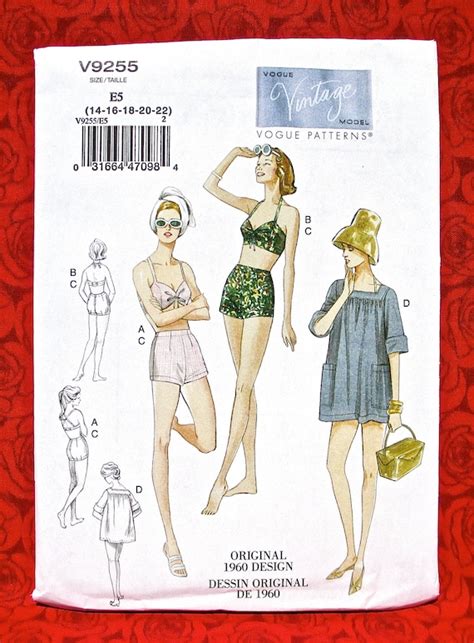 35 Bathing Suit Sewing Pattern Vogue Coganchoomia