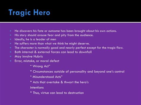 Ppt Qualities Of A Greek Tragic Hero Powerpoint Presentation Free