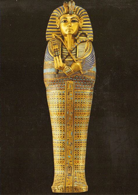 King Tutankhamun Sarcophagus Tutankhamun Reference Pinterest