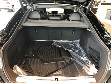 View Of The Trunk On The 2018 Audi A5 In Brilliant Black With Black