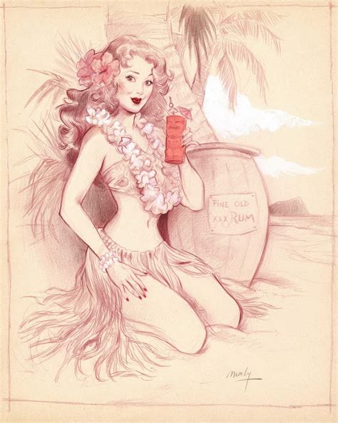 Maly Siri Pin Up And Cartoon Girls Art Vintage And Modern Artworks