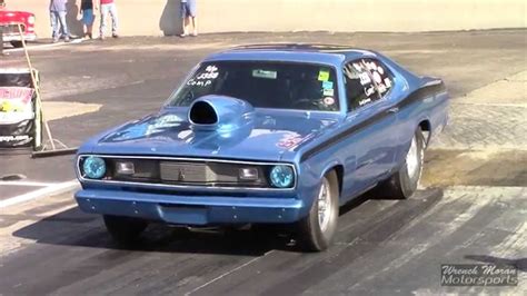 1970 Plymouth Duster At Goodguys Drag Races Youtube