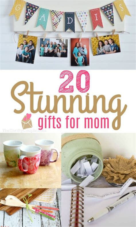 Maybe you would like to learn more about one of these? 20 Stunning DIY Gift Ideas for Mom - The Thrifty Couple