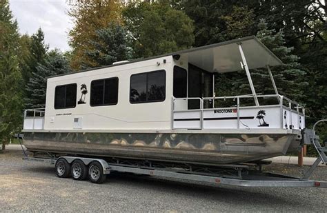 30 Foot Aluminum Boats For Sale Small Cabin Pontoon Boats 5g