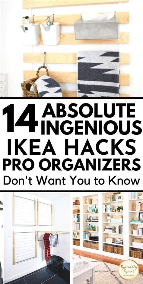 14 Genius Ikea Hacks To Finally Get Organized Like A Pro Ikea Hack
